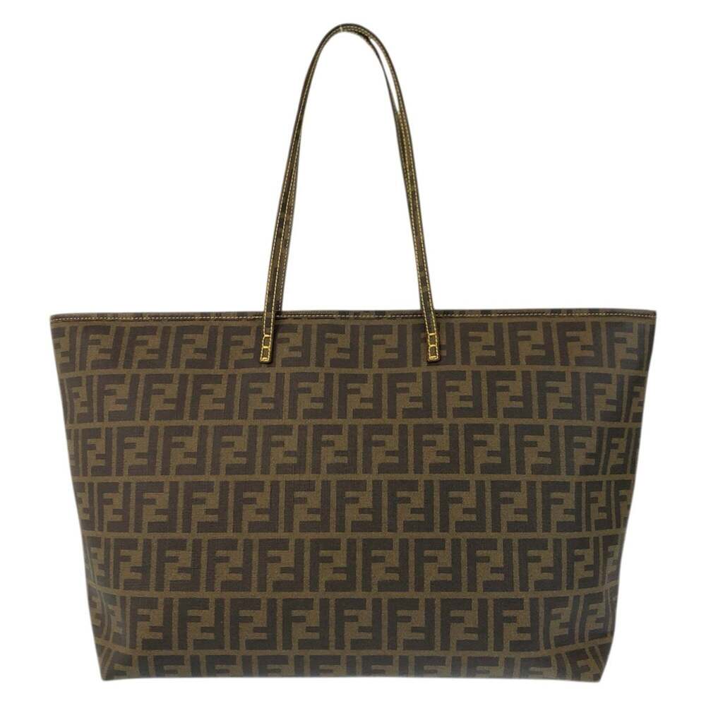 FENDI Brown Zucca Shoulder Bag - Picture 2 of 10